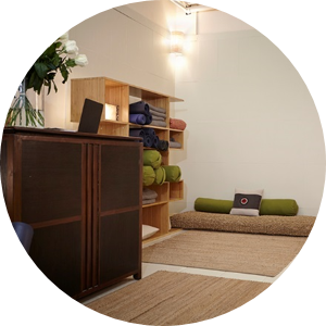 Photo de la salle e yoga